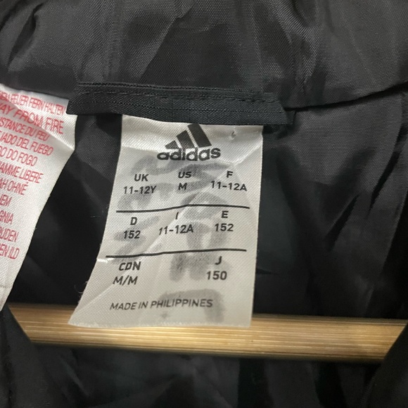 Adidas Feyenoord Rotterdam winter black puffer jacket for men’s & women’s - Picture 9 of 13